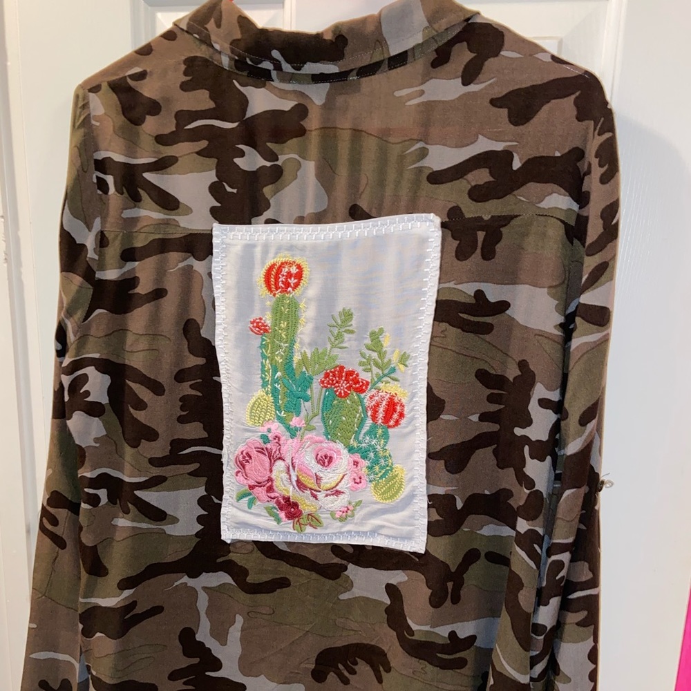 ☆super cute camo long sleeve ☆